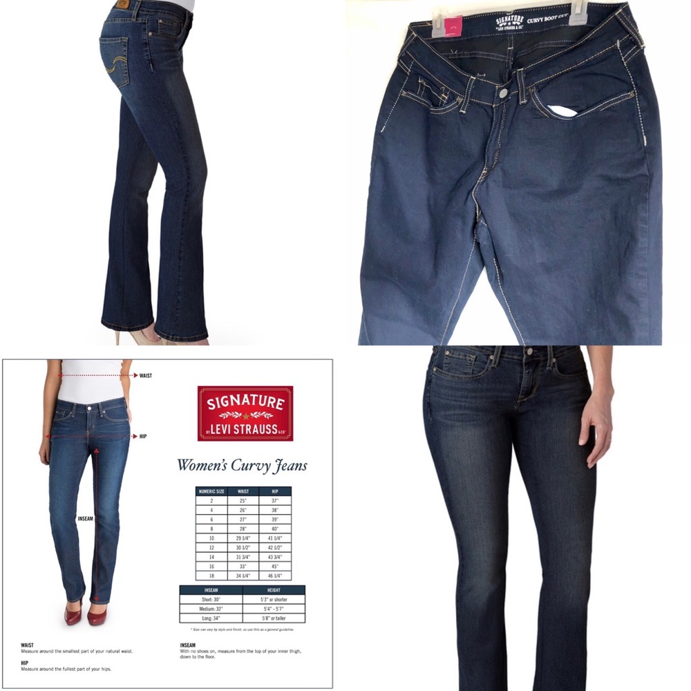 Curvy Bootcut Jeans